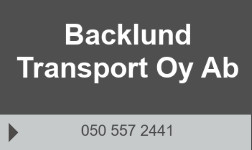 Backlund Transport Oy Ab logo